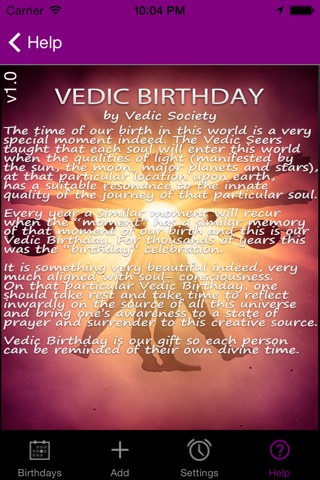 Vedic Birthday screenshot 4