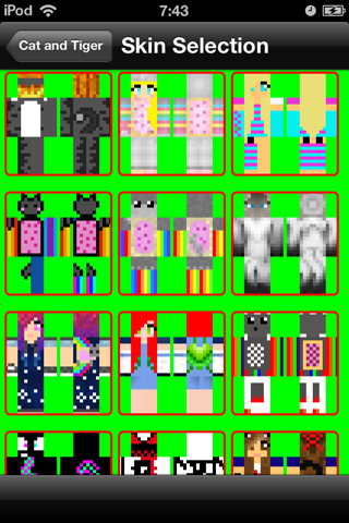 1000000+ Pocket Skins Studio: Minecraft Edition screenshot 2