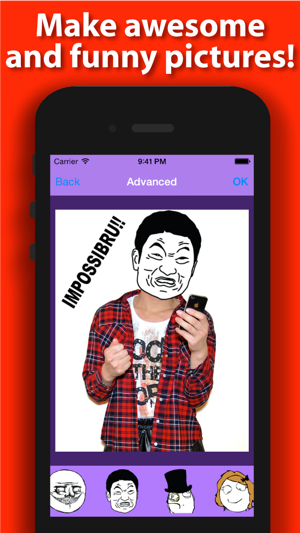 MemeGram - Best rage faces photo maker w