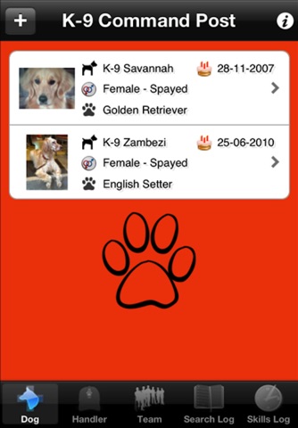 K-9 SAR Handler's Training Log screenshot 3