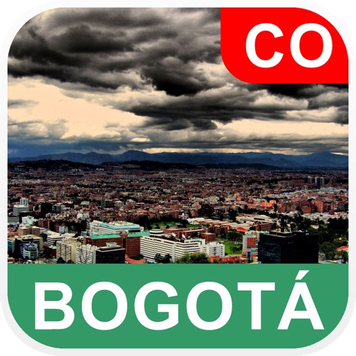 Bogota, Colombia Offline Map - PLACE STARS