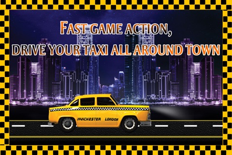 Taxi Cabs Mania : New-York Crazy Speed Night - Free Edition screenshot 4