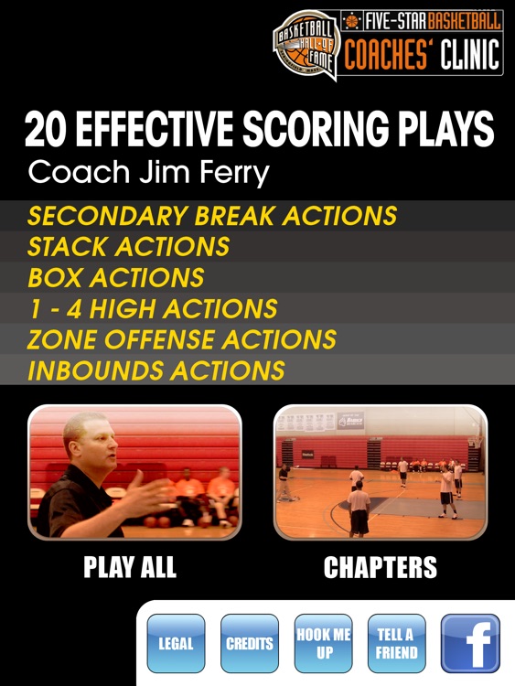 20 Effective Scoring Plays: Turbo Charging Your Offense Playbook - With Coach Jim Ferry - Full Court Basketball Training Instruction - XL