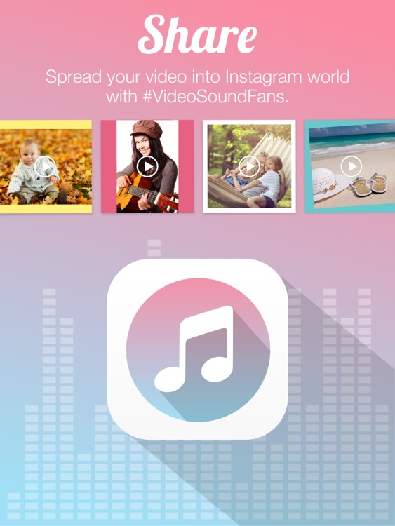 Video Sound Pro for Instagram - Add 10 Background Musics to Your Recorded Video Clips screenshot-4