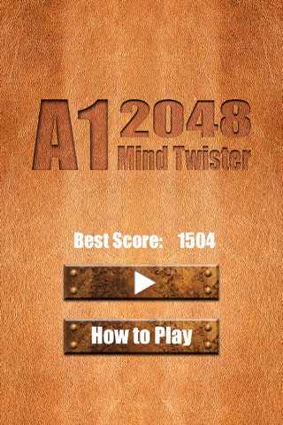 A1 2048 Mind Twister - best brain exercise puzzle screenshot 2