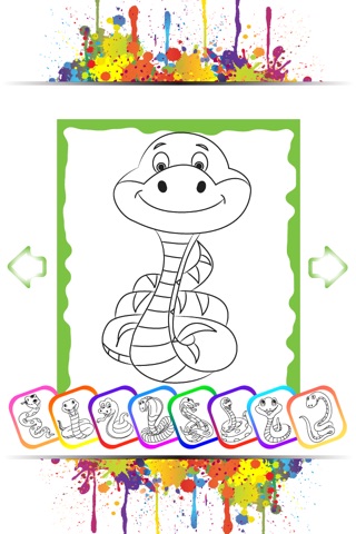 Snake Coloring screenshot 2