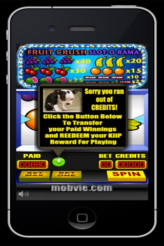Fruit Crush Slot Machine screenshot 2