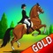 Horse Race Riding Agility : The Obstacle Dressage Jumping Contest - Gold Edition