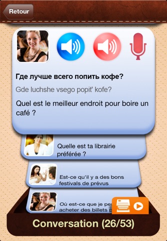 iTalk Russian: Conversation guide - Learn to speak a language with audio phrasebook, vocabulary expressions, grammar exercises and tests for english speakers HD screenshot 3