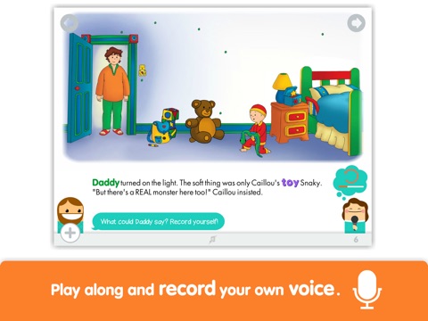 Caillou: What's That Funny Noise? by i Read With screenshot 3