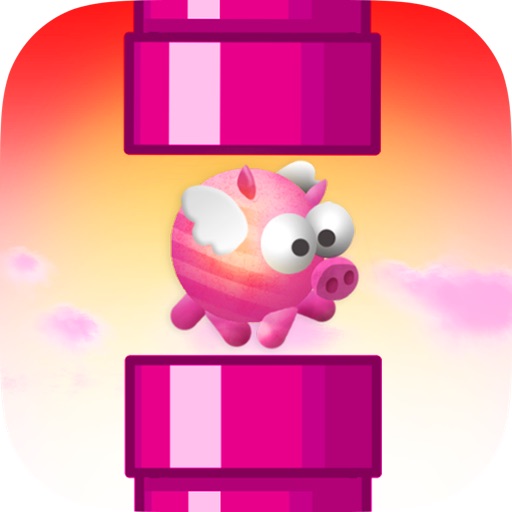 Lil Piggy Fly - FREE Glittery Adventure icon