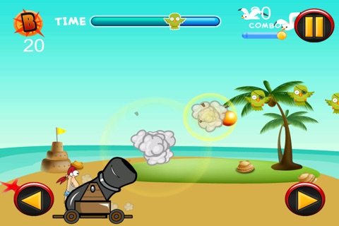 Parrots invasion - The Carribean Pirates fast shooting spree - Free Edition screenshot 4