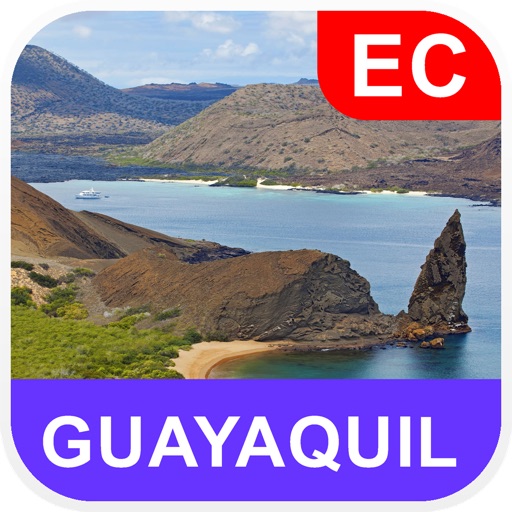 Guayaquil, Ecuador Offline Map - PLACE STARS