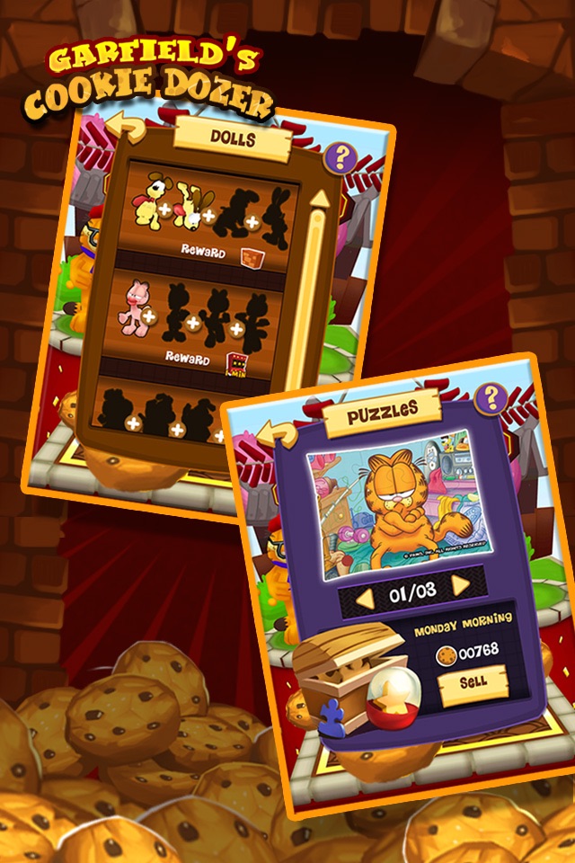 Garfield Cookie Dozer screenshot 4