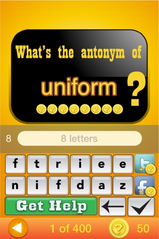 Antyno Antonyms Challenge screenshot 2