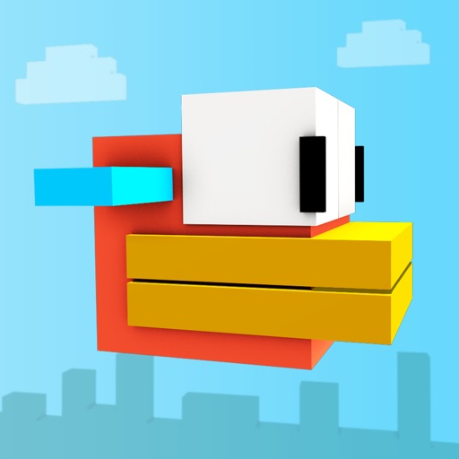 Block Bird -  3D Flappy Flyer icon