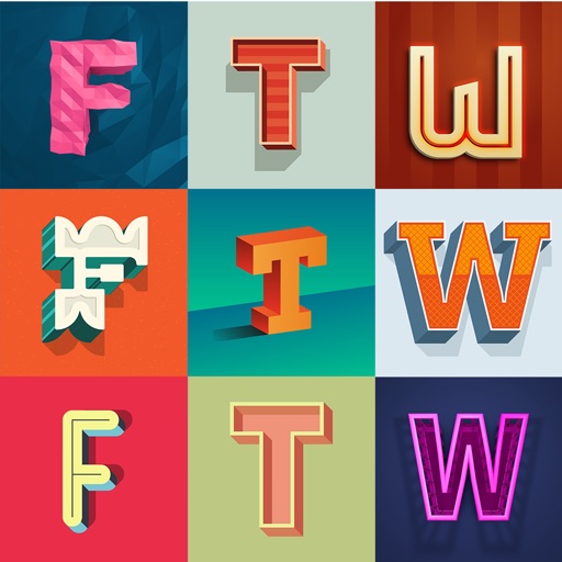 Patchwords: create your own word of art! icon