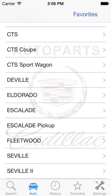Autoparts for Cadillac screenshot-3