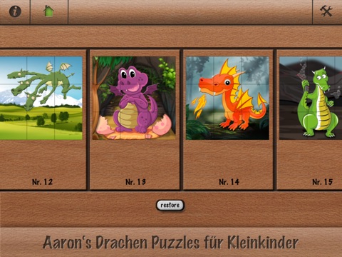 Aaron's dragons puzzles collection for toddlers screenshot 3