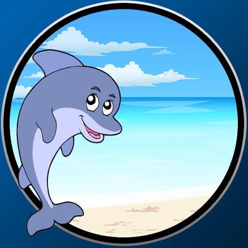 dolphins and entertainment for babies icon