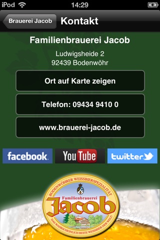 Familienbrauerei Jacob screenshot 4