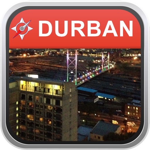 Map Durban, South Africa: City Navigator Maps icon