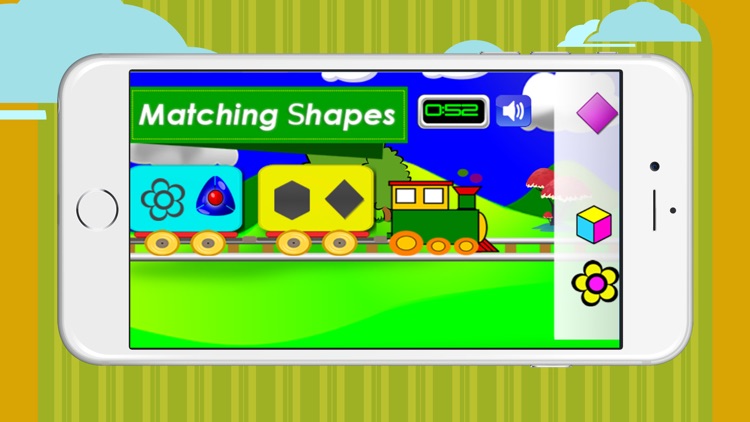 Matching Shapes game for kids