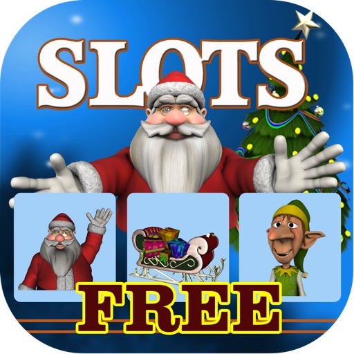 Santa Slot Christmas FREE – Spin the Holiday Candy Cane Bonus Casino Wheel , Big Win Jackpot Blitz iOS App
