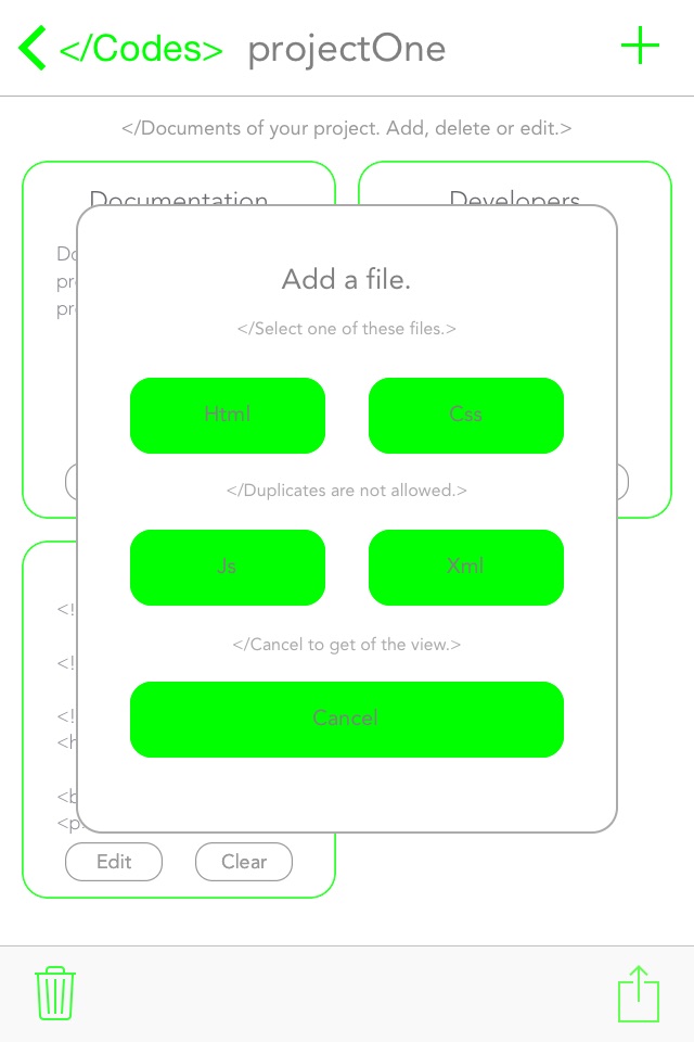 Web Codes screenshot 3