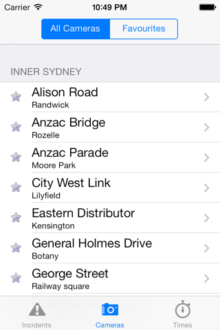 Traffic@NSW screenshot 3