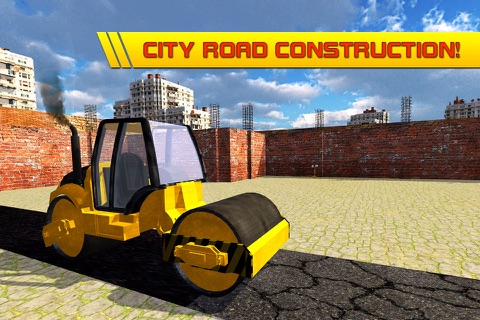 Construction City Road Builder 3D – real constructor simulation game screenshot 3