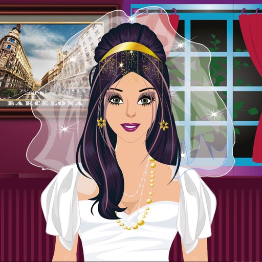 Barcelona Wedding Dress Up Game