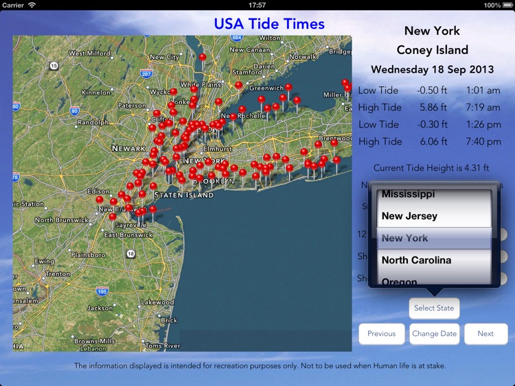 USA Tide Times Pro