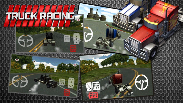 3D Truck Racing : High Speed Race