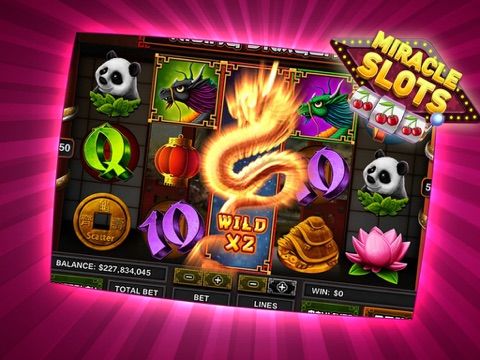 Free Slots - Miracle Slots & Casino ™ - HD iPad Edition screenshot 2
