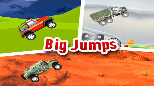 Monster Truck Hill Racing Free - 3D Real Alpine 4x4 Car Clim(圖3)-速報App