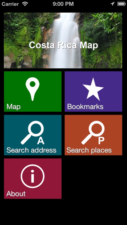 Offline Costa Rica Map - World Offline Maps