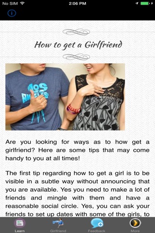 How To Get A Girlfriend Guide screenshot 2