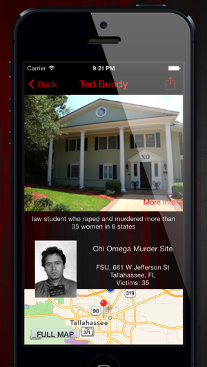 Killer GPS: Crime Scene, Murder Locations and Serial Killers(圖4)-速報App