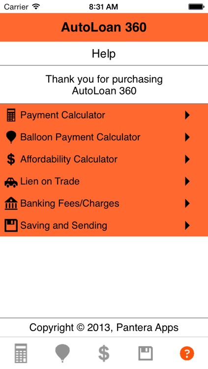 Auto Loan Calculator 360 screenshot-4