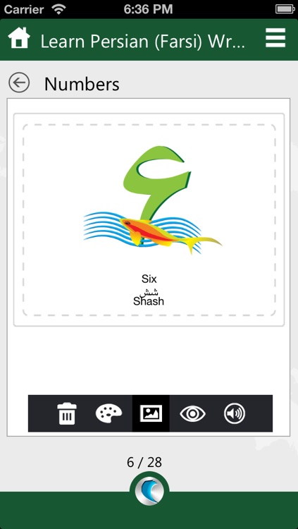 Learn Persian (Farsi) Writing by WAGmob screenshot-4