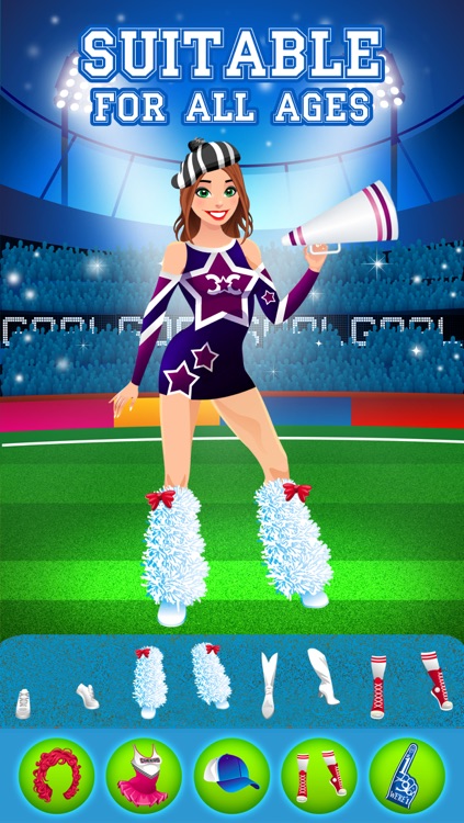 All Star Cheerleading - Stylish Dress Up Game For Girls screenshot-4