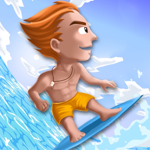 A Big Tidal-Wave Ride :  Stand-Up Salt-water Ocean Surf-ing Pro icon