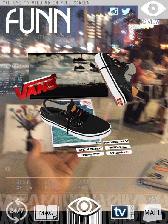 FUNN Magazine 4D Viewer (FREE) for iPad