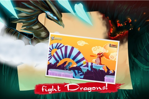 Dragon Ninja Boy Battle : All Free Running & Shooting Games for Kids screenshot 2