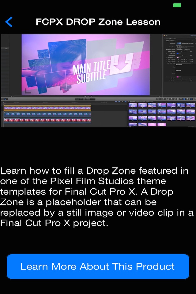 Pixel Film School For Final Cut Pro X screenshot 2