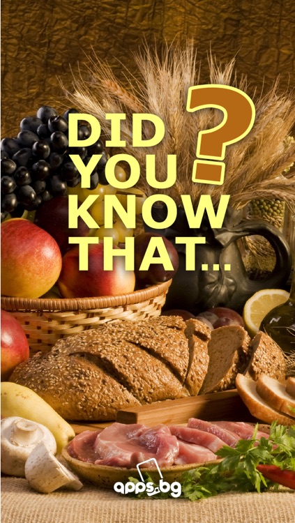 Did You Know... Food Facts