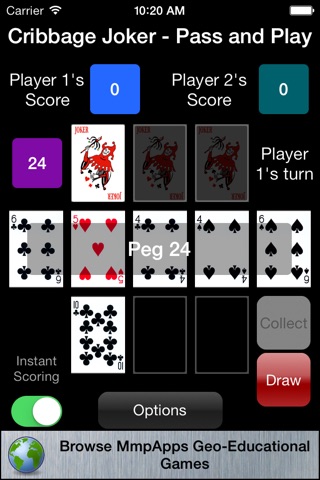 Cribbage Joker screenshot 2