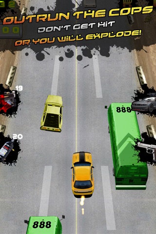 Police Escape Outlaw Racer Free screenshot 2