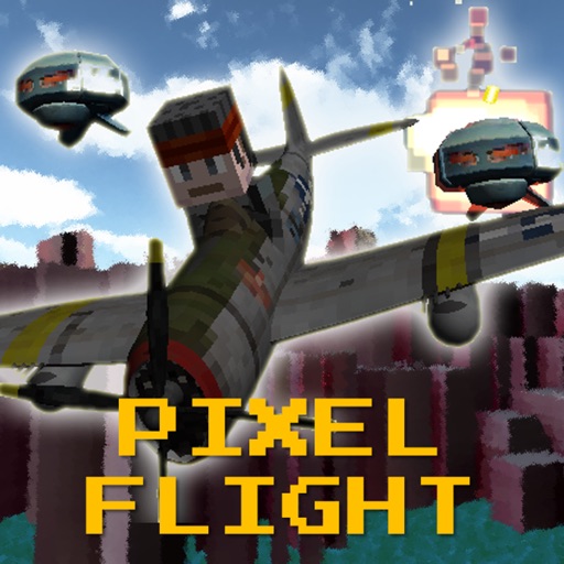 Pixel Air Flight - Invader icon